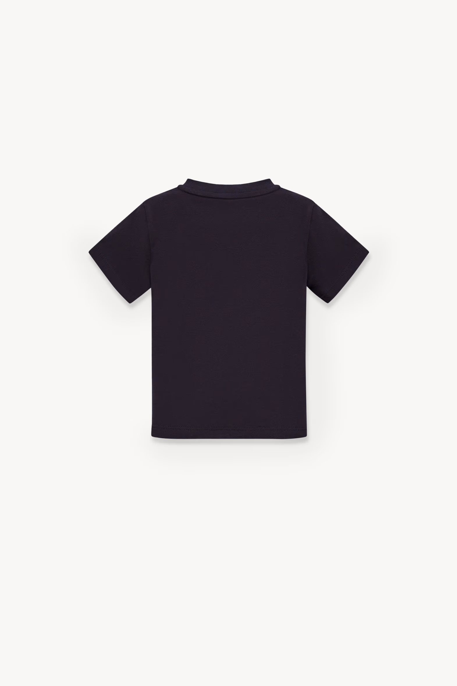 Logo Jersey T-Shirt Boy Navy Blue Moncler 2